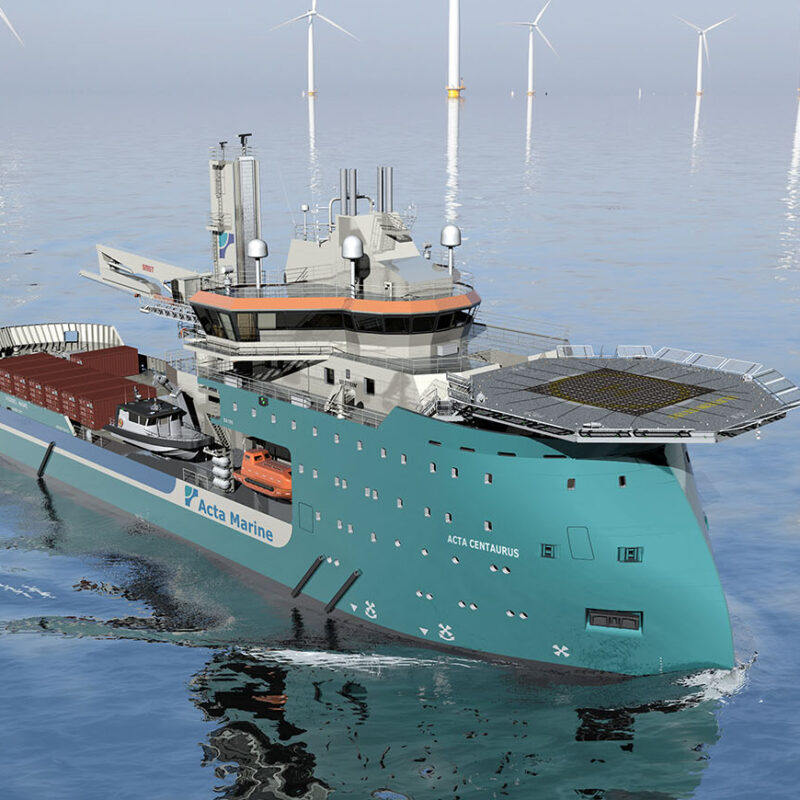 acta marine reveals name, acta centaurus, vessel acta marine